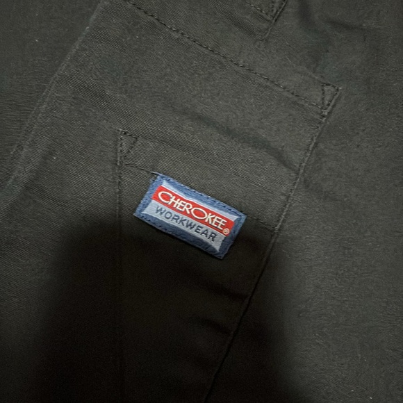 Black Scrub Pants - Picture 2 of 4